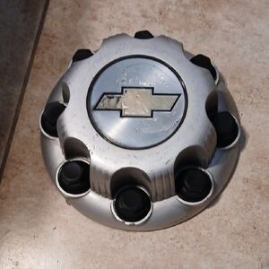 Chevrolet Silver Wheel Center Cap